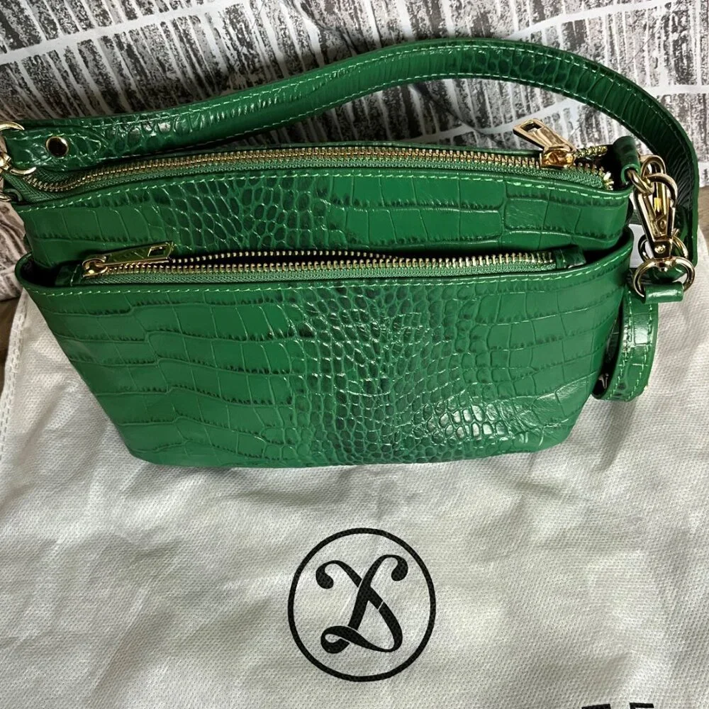 Divina Firenze Italy Lilla Bag Genuine Leather NWOT - Picture 6 of 10